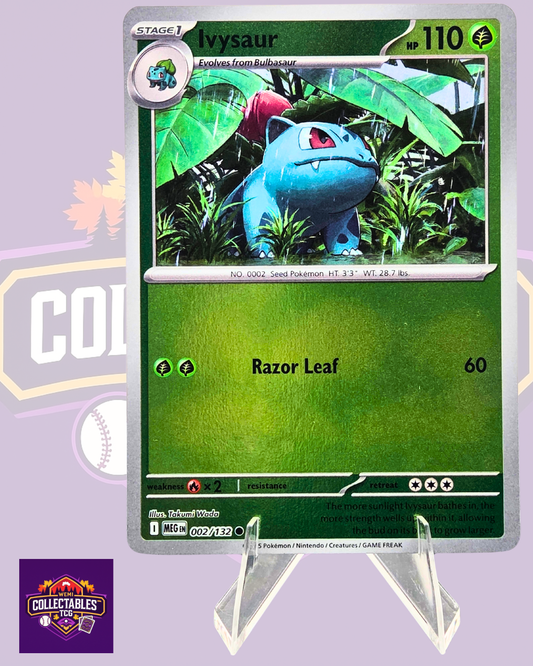 Ivysaur – 002/132 | English Pokémon TCG Mega Evolutions