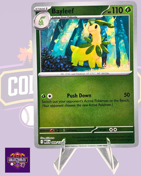 Bayleaf – 009/132 | English Pokémon TCG Mega Evolutions