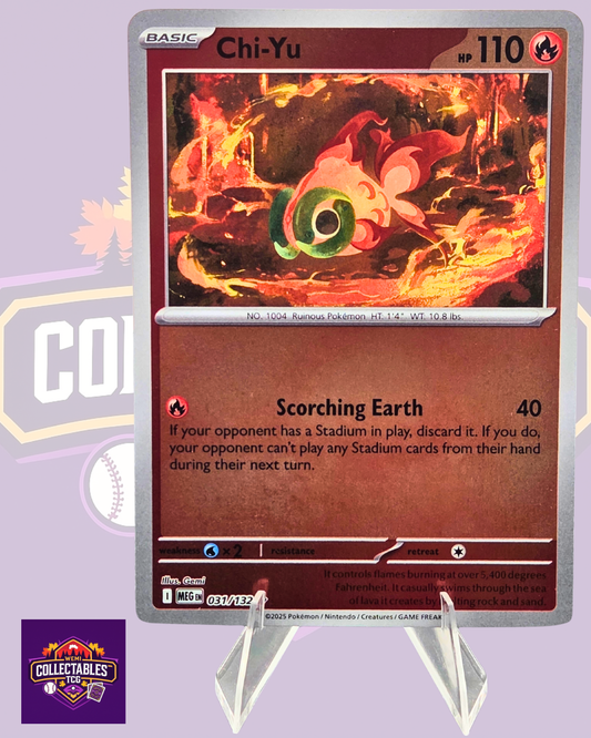 Chi-Yu – 031/132 | English Pokémon TCG Mega Evolutions