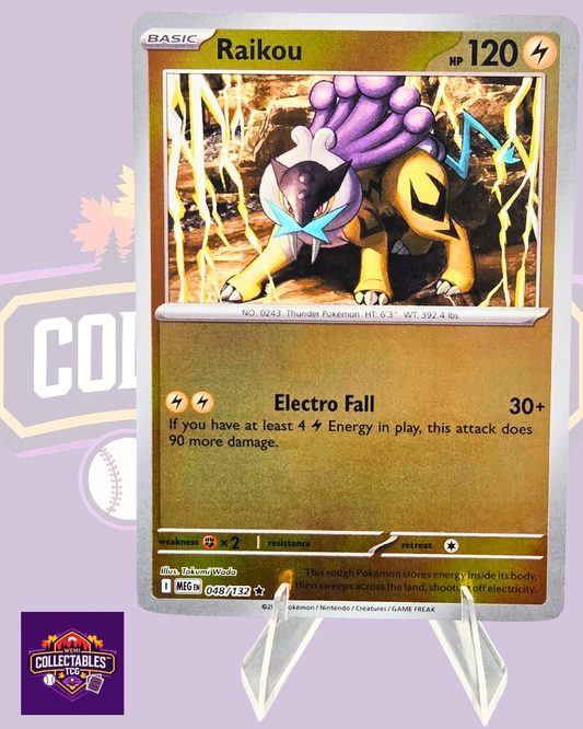 Raikou – 048/132 | English Pokémon TCG Mega Evolutions