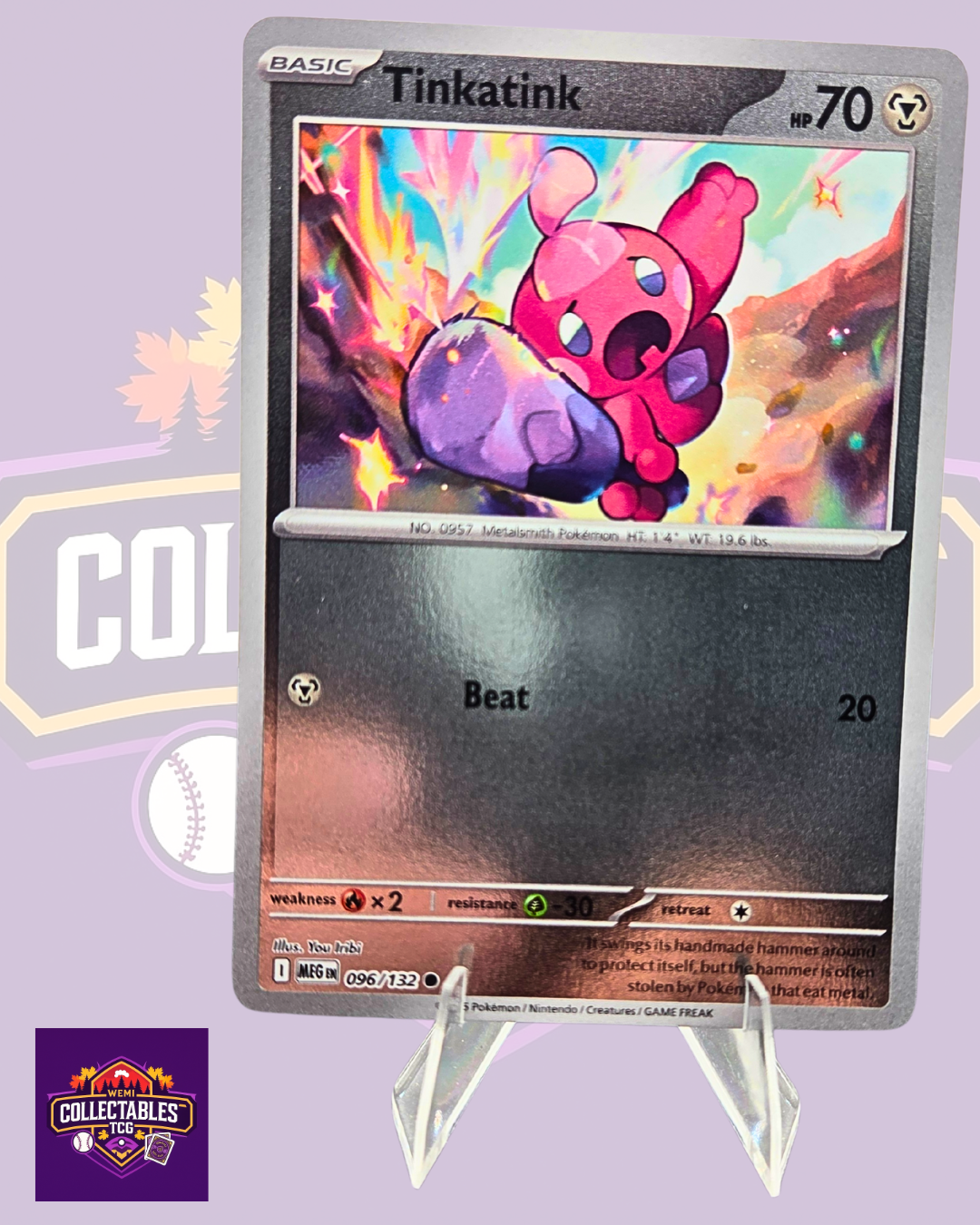 Tinkatink – 096/132 | English Pokémon TCG Mega Evolutions