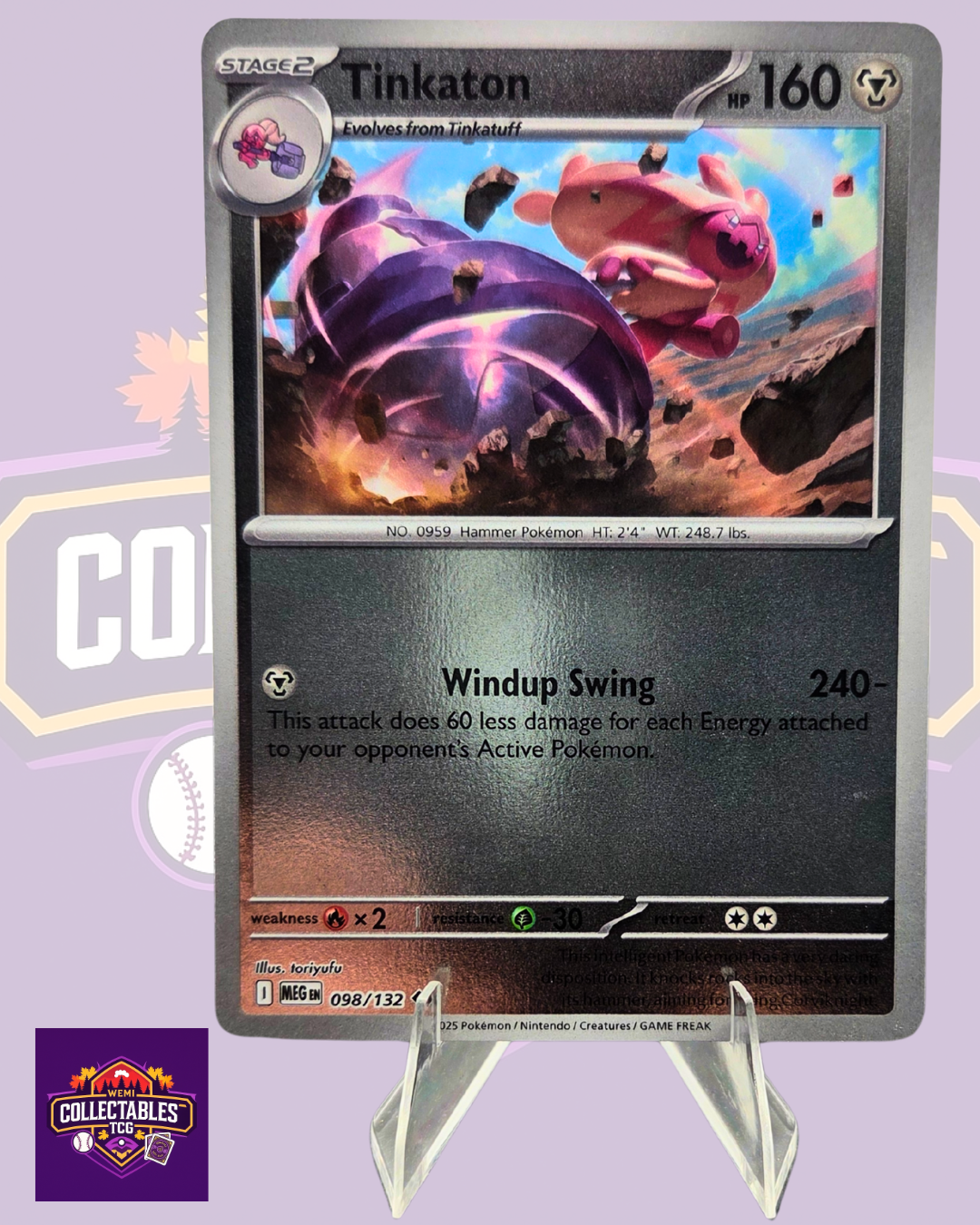 Tinkaton – 098/132 | English Pokémon TCG Mega Evolutions