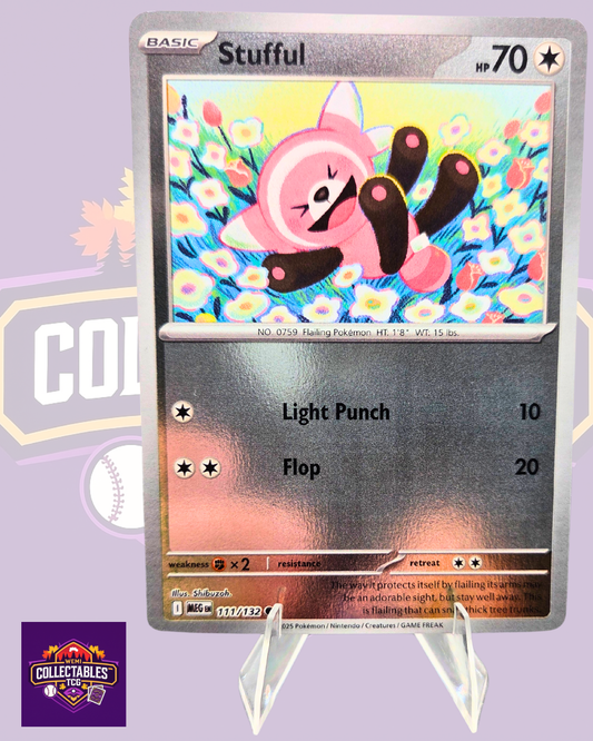Stufful – 111/132 | English Pokémon TCG Mega Evolutions