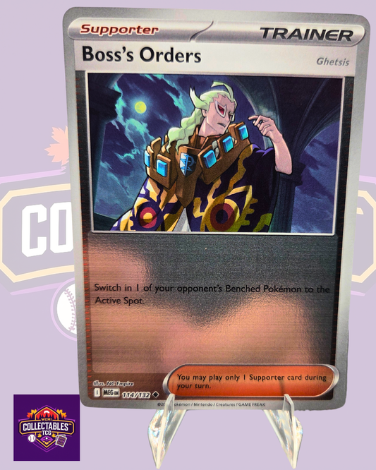 Boss's Orders – 114/132 | English Pokémon TCG Mega Evolutions
