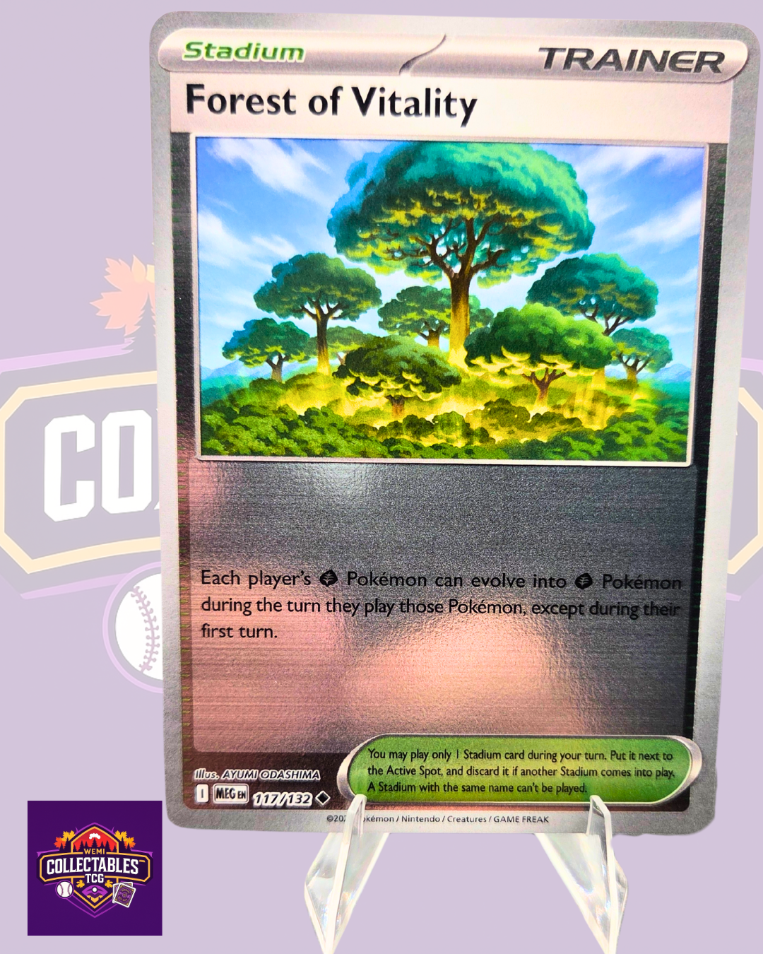 Forest of Vitality – 117/132 | English Pokémon TCG Mega Evolutions