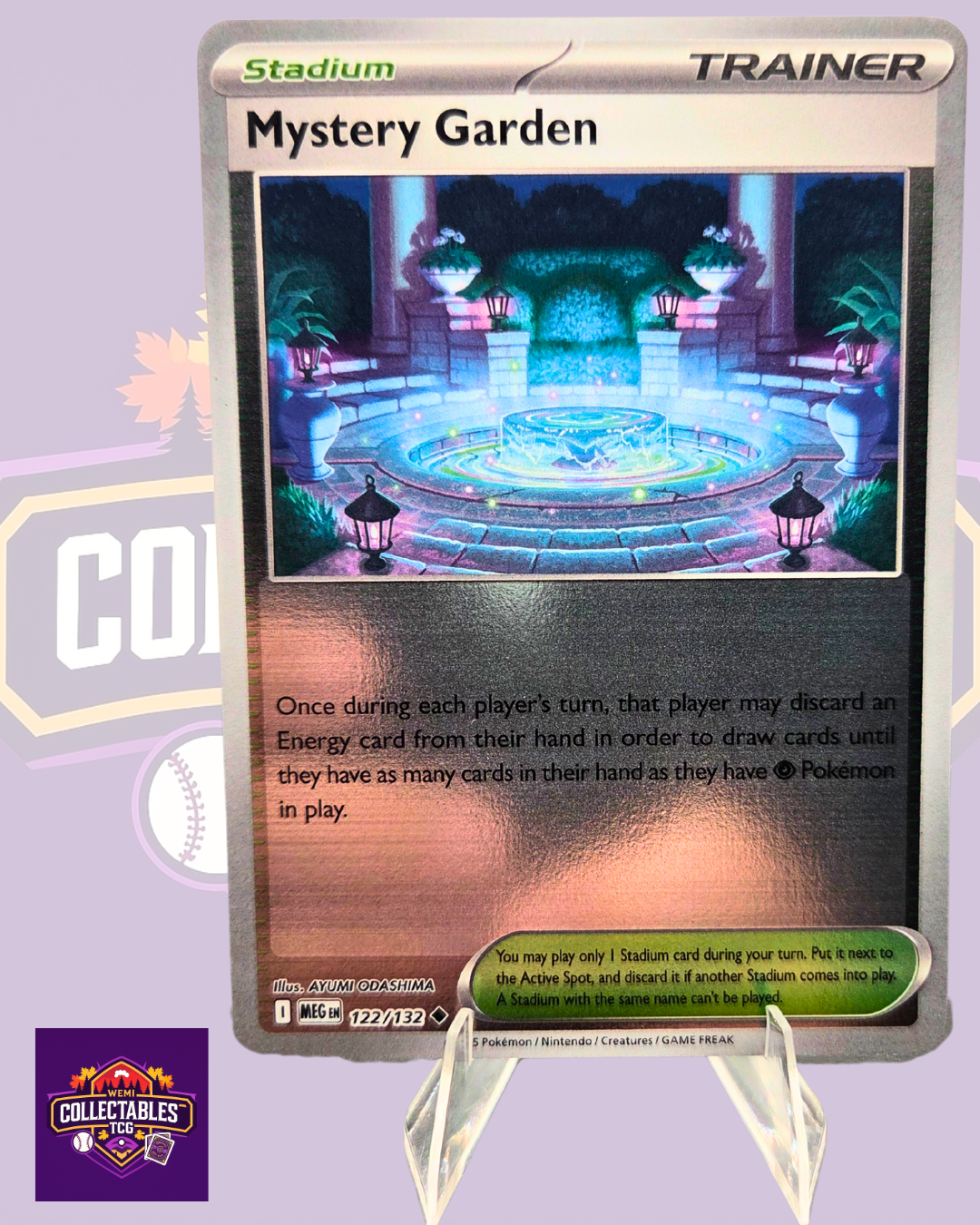 Mystery Garden – 122/132 | English Pokémon TCG Mega Evolutions