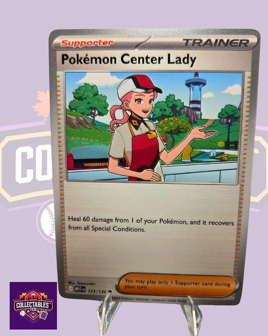 Pokemon Center Lady – 123/132 | English Pokémon TCG Mega Evolutions