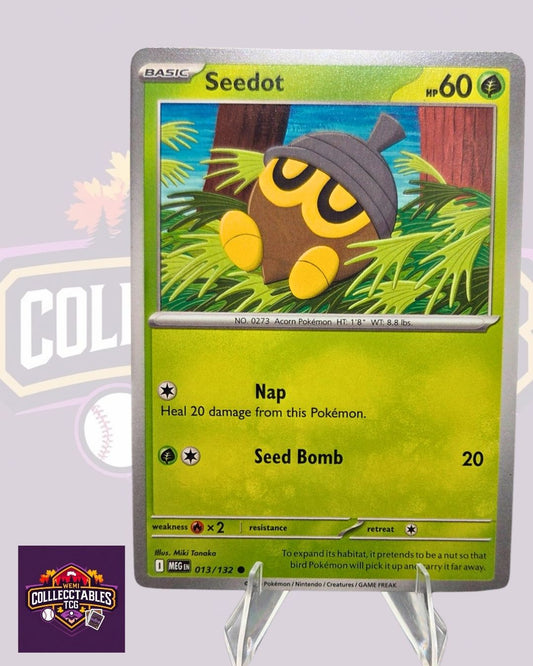 Seedot – 013/132 | English Pokémon TCG Mega Evolutions