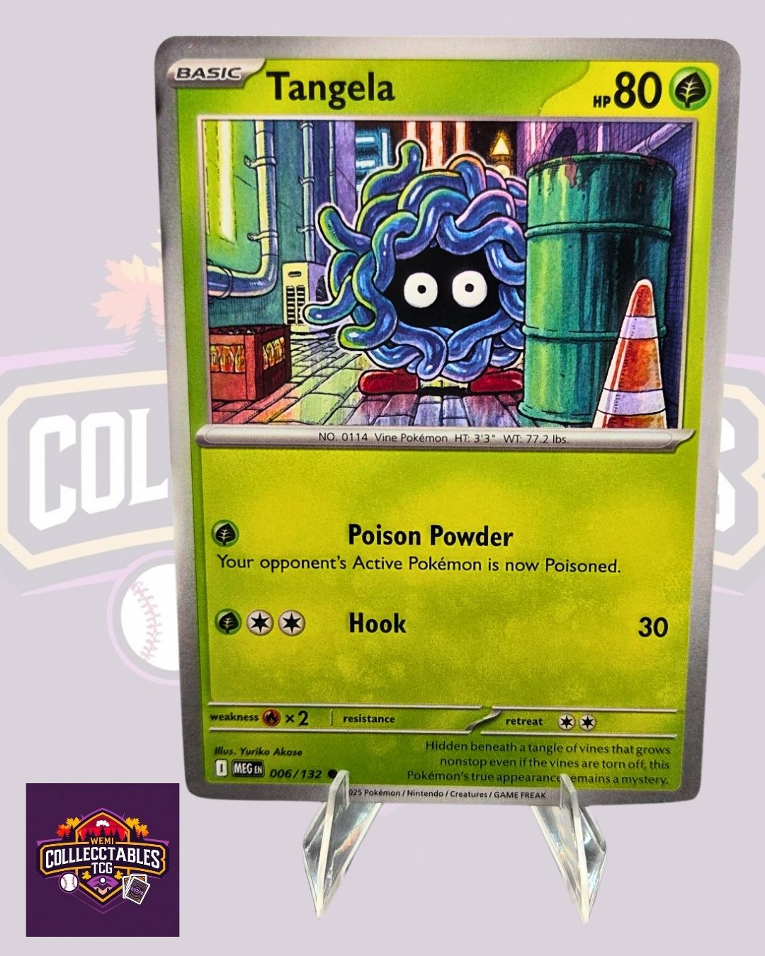 Tangula – 006/132 | English Pokémon TCG Mega Evolutions
