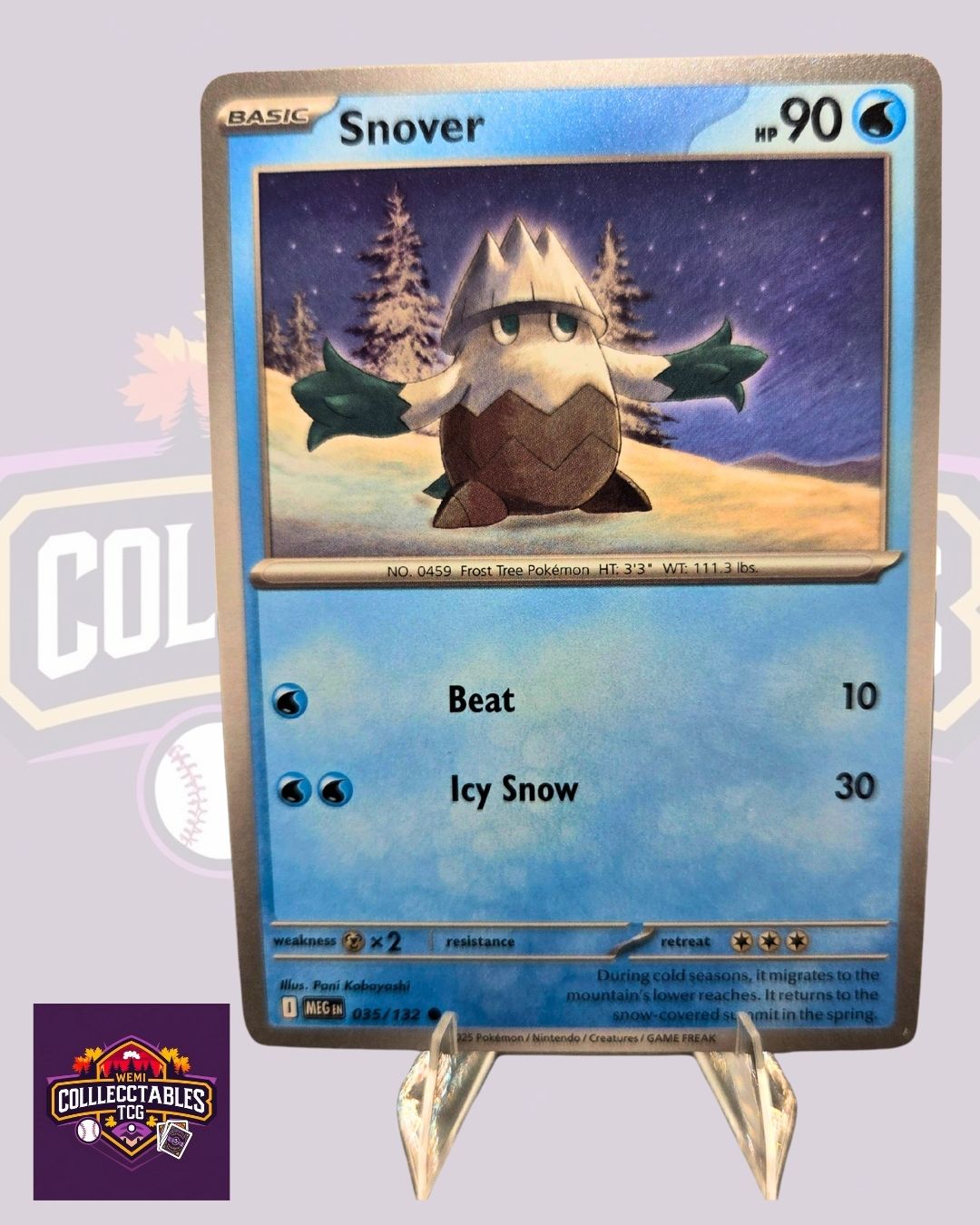 Snover – 035/132 | English Pokémon TCG Mega Evolutions