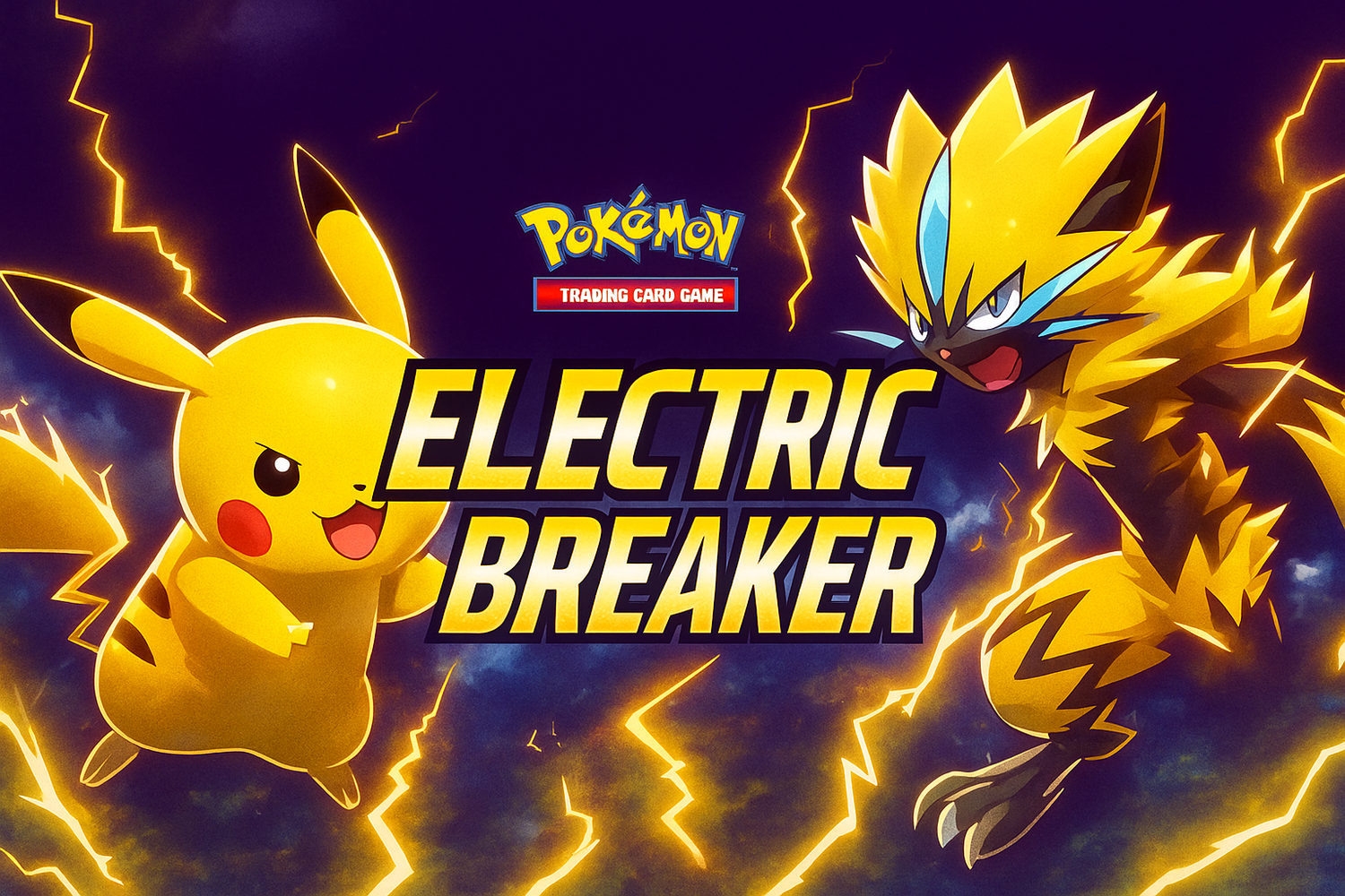 Electric Breaker Japanese Pokémon Card Set | Official TCG Booster Collection