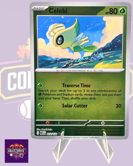 Celebi – 012/132 | English Pokémon TCG Mega Evolutions