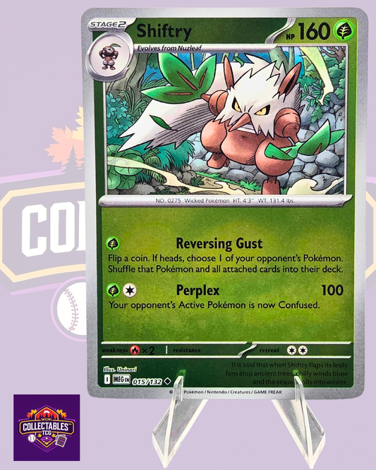 Shiftry – 015/132 | English Pokémon TCG Mega Evolutions