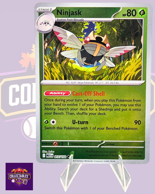 Ninjask – 017/132 | English Pokémon TCG Mega Evolutions