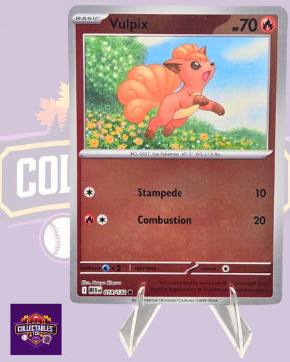 Vulpix – 019/132 | English Pokémon TCG Mega Evolutions
