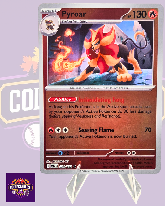Pyroar – 024/132 | English Pokémon TCG Mega Evolutions