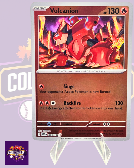 Volcanion – 025/132 | English Pokémon TCG Mega Evolutions