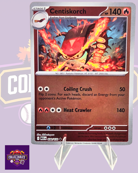 Centiskorch – 030/132 | English Pokémon TCG Mega Evolutions