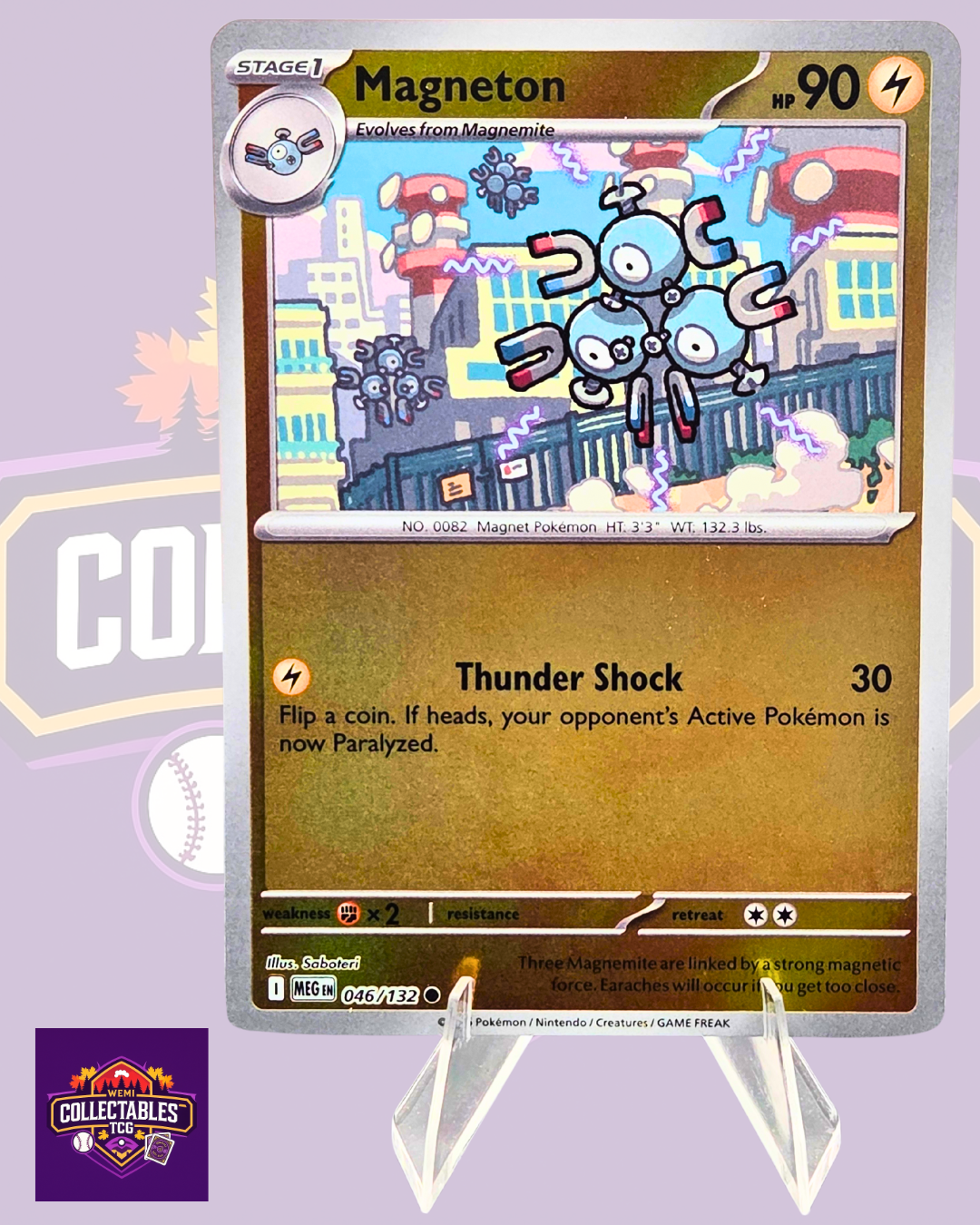 Magneton – 046/132 | English Pokémon TCG Mega Evolutions