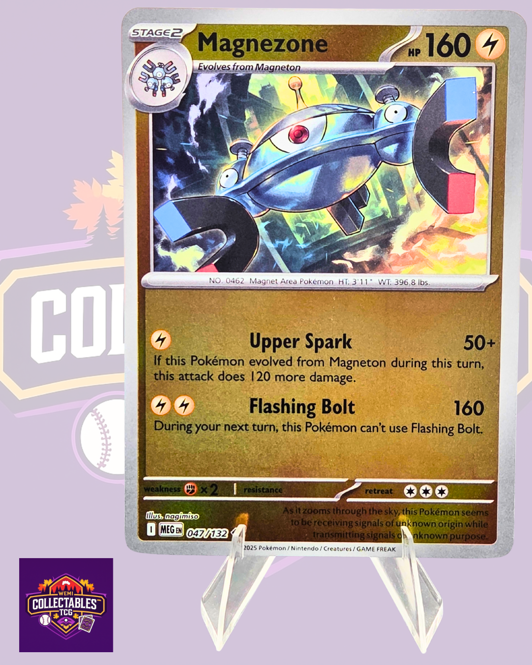 Magnezone – 047/132 | English Pokémon TCG Mega Evolutions