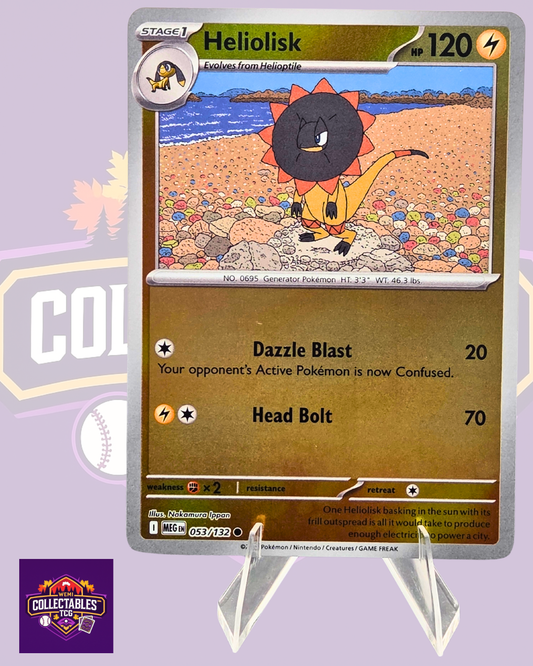 Heliolisk – 053/132 | English Pokémon TCG Mega Evolutions