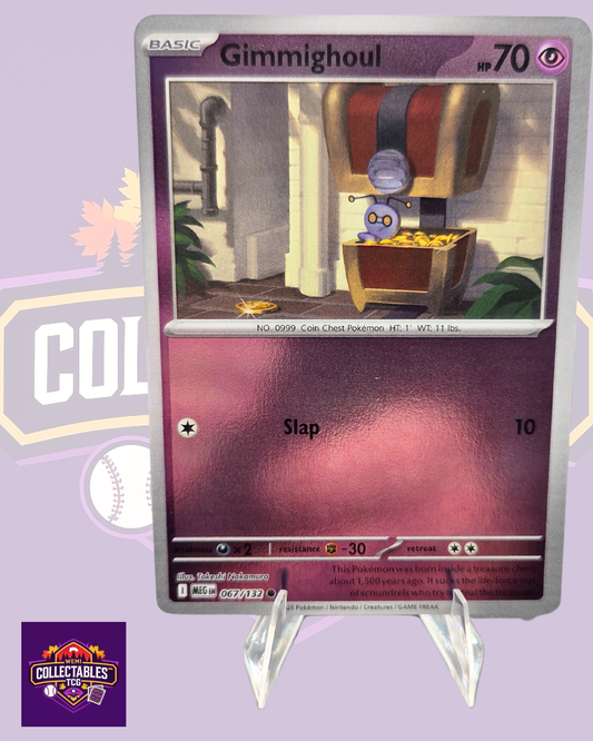 Gimmighoul – 067/132 | English Pokémon TCG Mega Evolutions