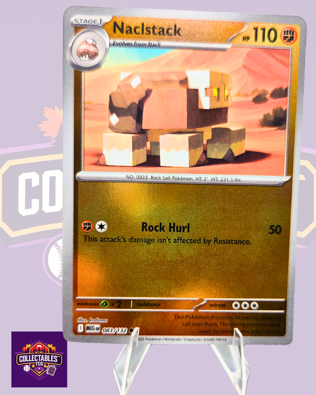 Naclstack – 083/132 | English Pokémon TCG Mega Evolutions