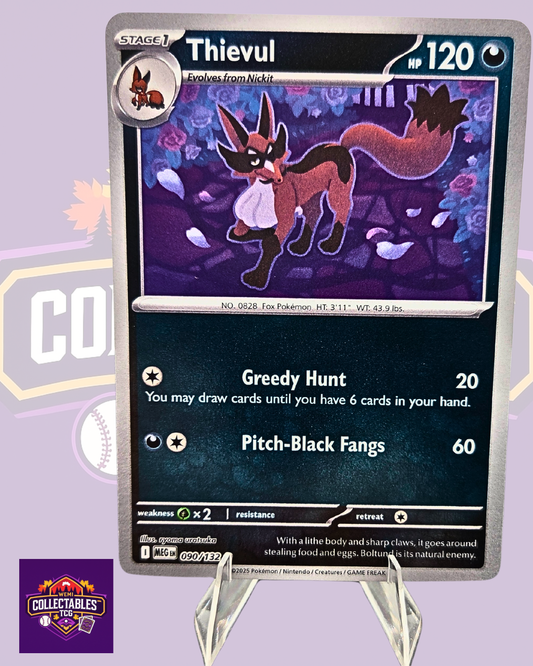Thievul – 090/132 | English Pokémon TCG Mega Evolutions