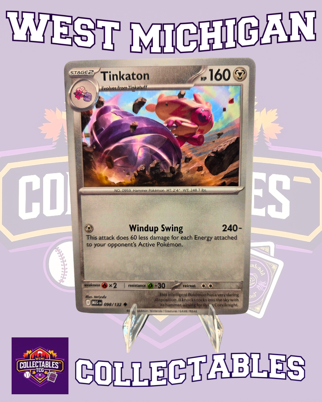 Tinkaton – 098/132 | English Pokémon TCG Mega Evolutions