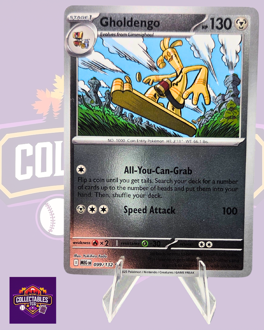 Gholdengo – 099/132 | English Pokémon TCG Mega Evolutions