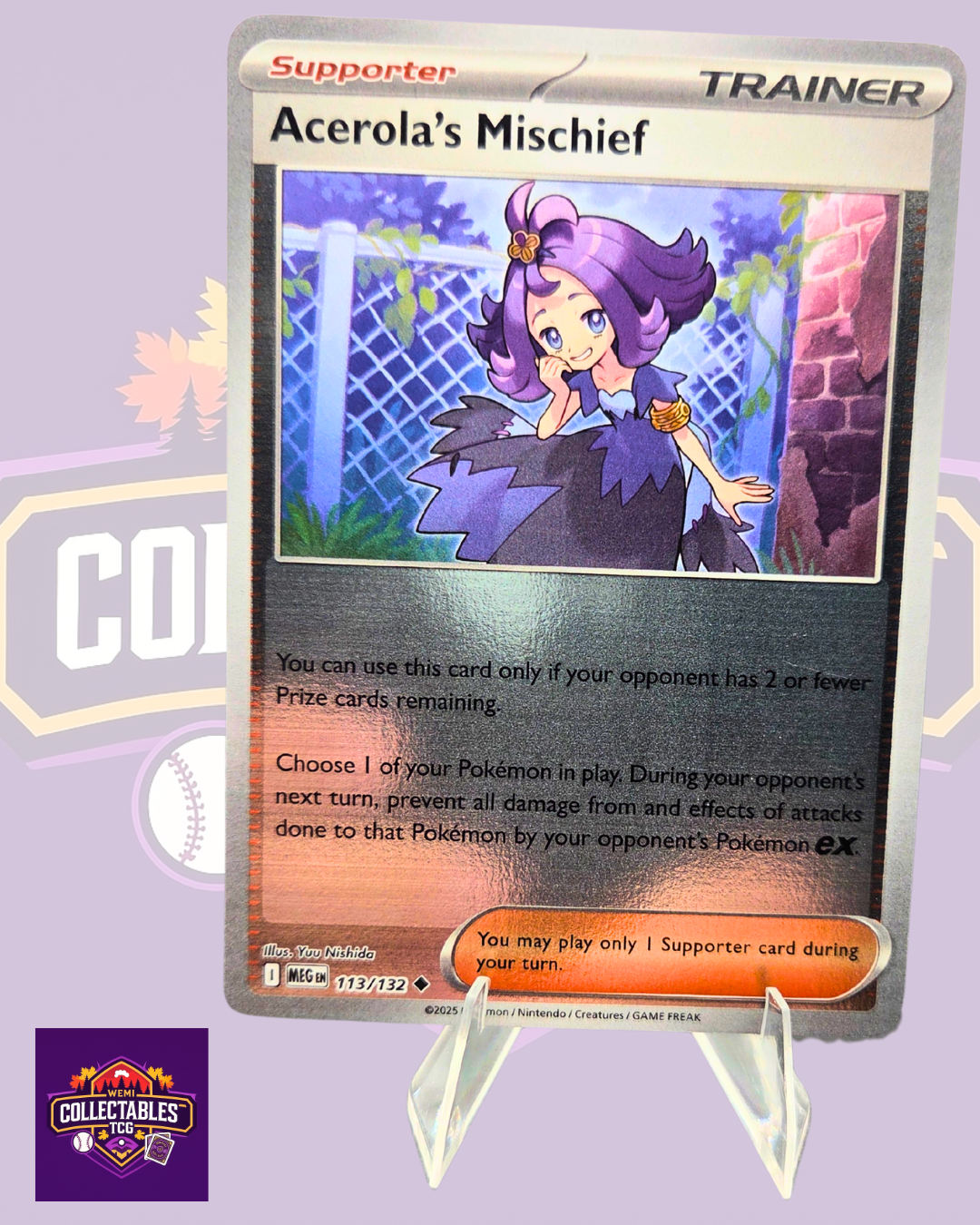 Acerola's Mischief – 113/132 | English Pokémon TCG Mega Evolutions