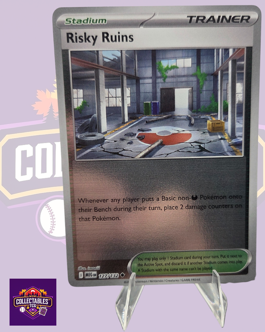 Risky Ruins – 127/132 | English Pokémon TCG Mega Evolutions