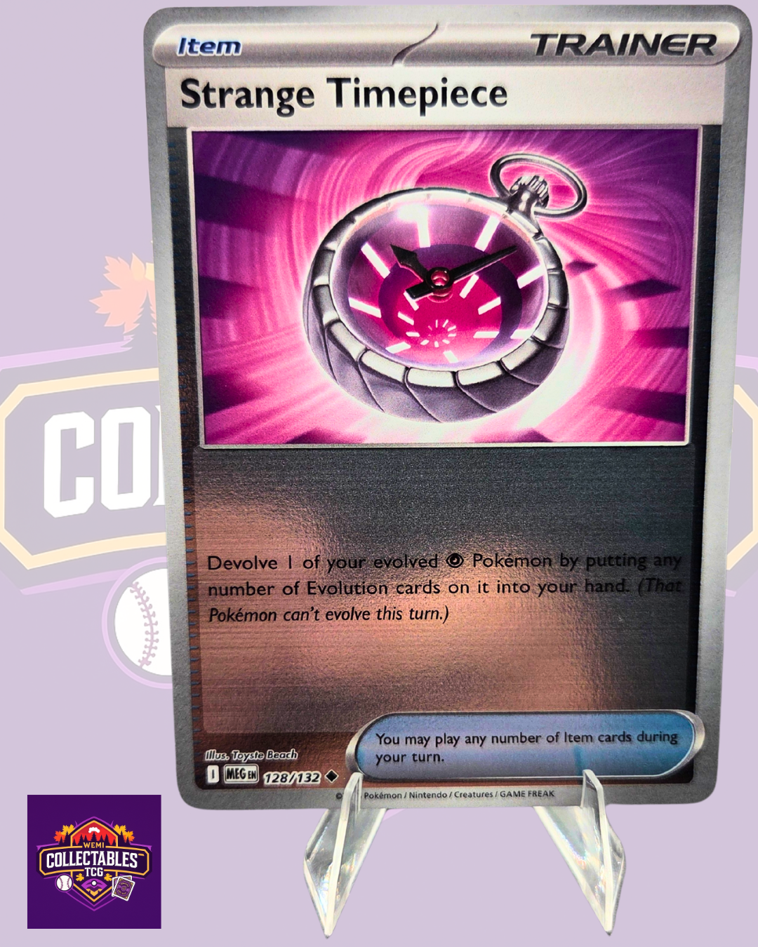 Strange Timepiece – 128/132 | English Pokémon TCG Mega Evolutions