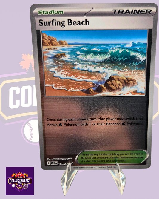 Surfing Beach – 129/132 | English Pokémon TCG Mega Evolutions