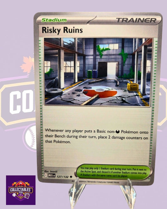 Risky Ruins – 127/132 | English Pokémon TCG Mega Evolutions