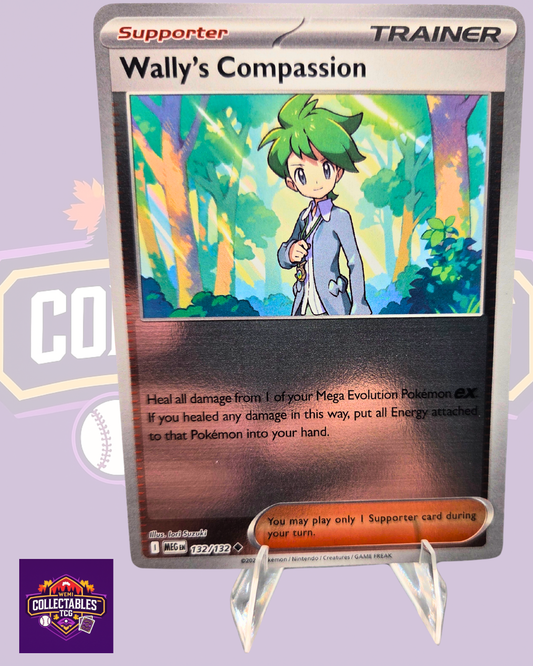 Wally's Compassion – 132/132 | English Pokémon TCG Mega Evolutions