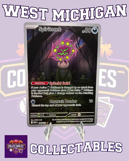Spiritomb 148/132 AR – Mega Evolutions Set – Rare English Pokémon TCG Card