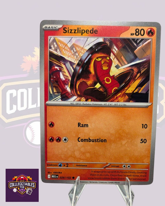 Sizzlepede – 029/132 | English Pokémon TCG Mega Evolutions