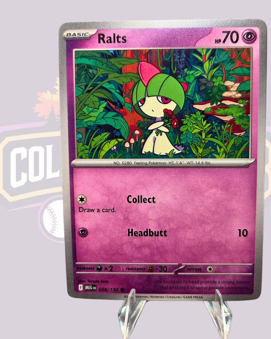 Ralts – 058/132 | English Pokémon TCG Mega Evolutions