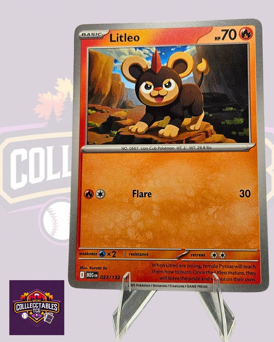 Litleo – 023/132 | English Pokémon TCG Mega Evolutions