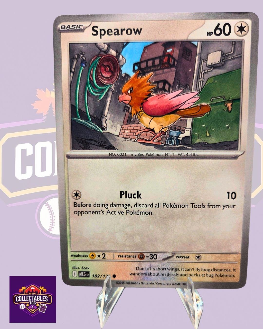 Spearow – 102/132 | English Pokémon TCG Mega Evolutions