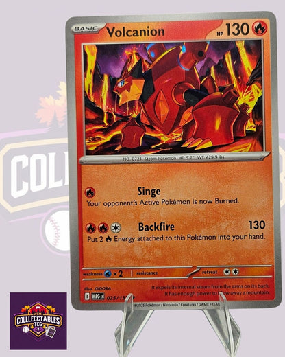 Volcanion – 025/132 | English Pokémon TCG Mega Evolutions