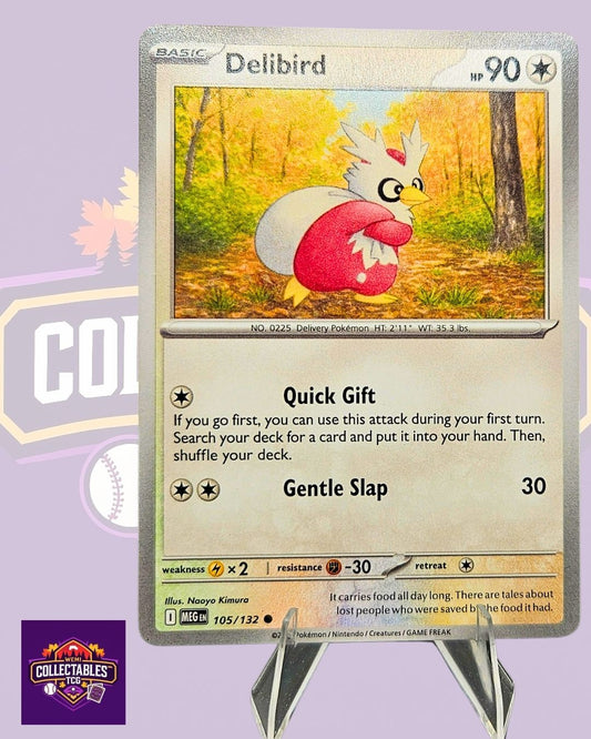 Delibird – 105/132 | English Pokémon TCG Mega Evolutions