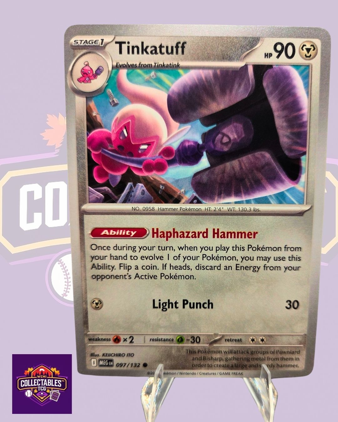 Tinkatuff – 097/132 | English Pokémon TCG Mega Evolutions