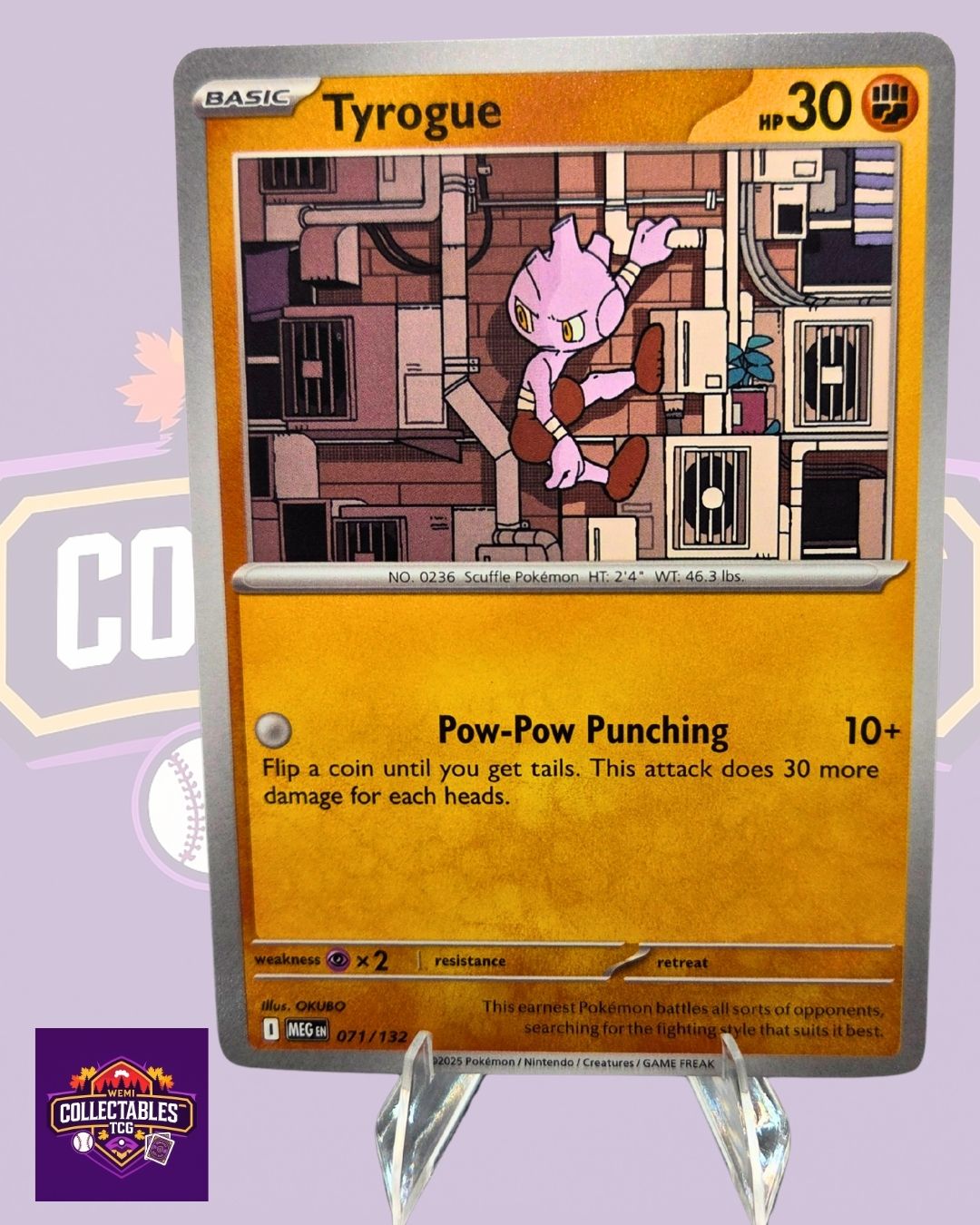 Tyrouge – 071/132 | English Pokémon TCG Mega Evolutions