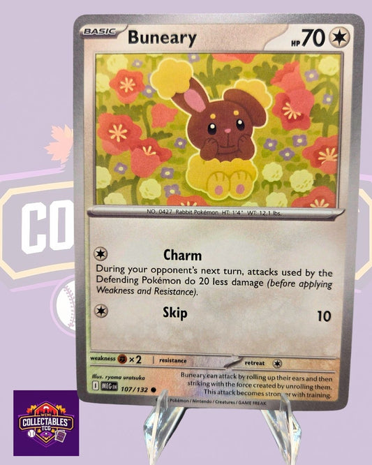 Buneary – 107/132 | English Pokémon TCG Mega Evolutions