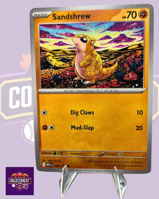 Sandshrew – 068/132 | English Pokémon TCG Mega Evolutions