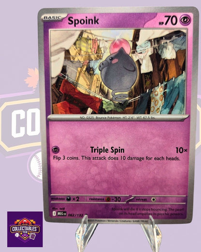 Spoink – 062/132 | English Pokémon TCG Mega Evolutions