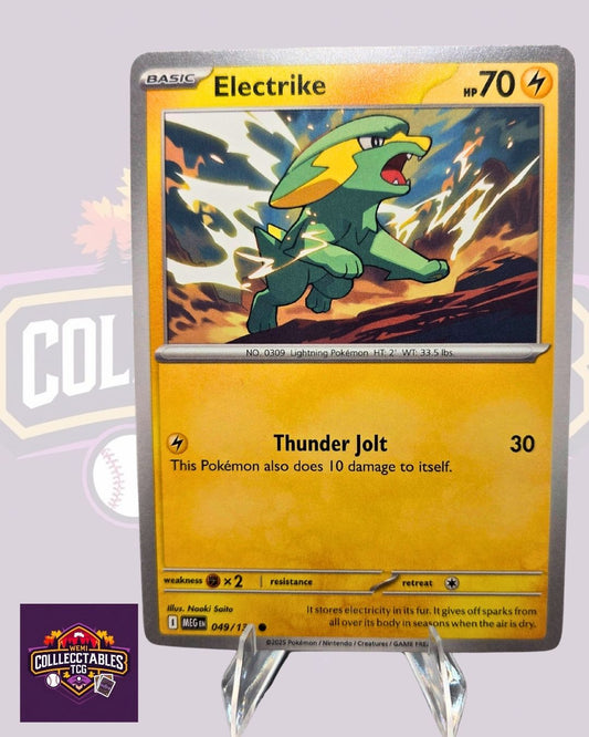 Electrike – 049/132 | English Pokémon TCG Mega Evolutions