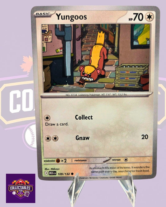 Yungoos – 109/132 | English Pokémon TCG Mega Evolutions